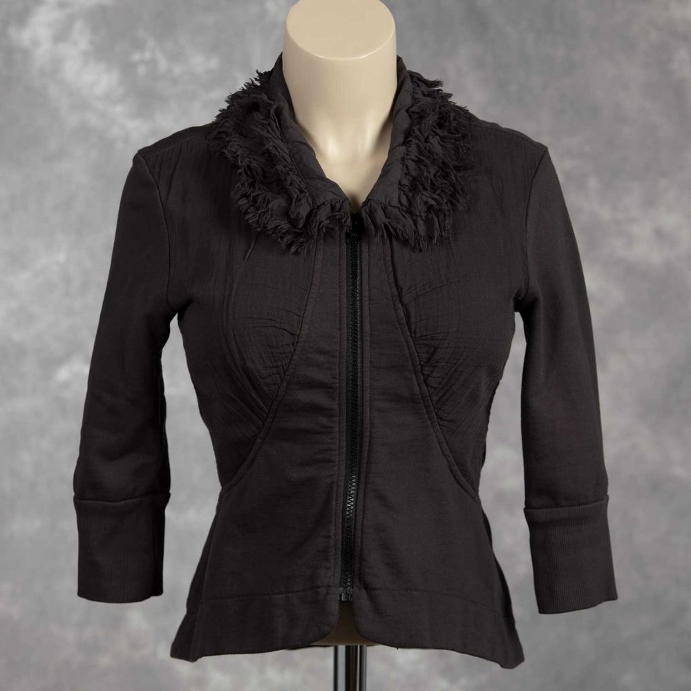 Prairie Underground Fringe Rag Collar Jacket